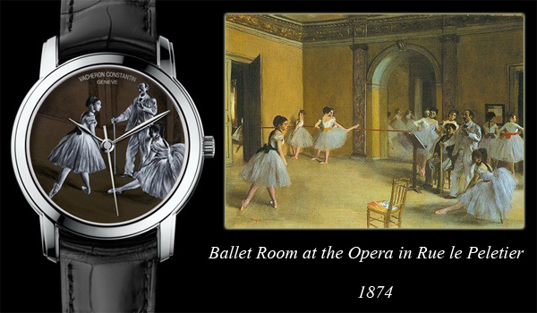 Ballet Room at the Opera in Rue le Peletier 1874