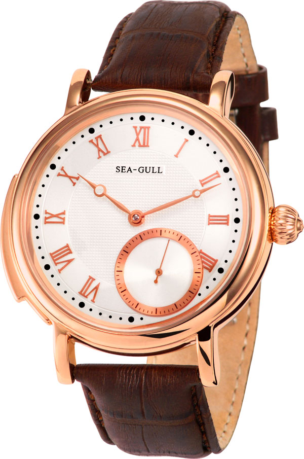 st9100g三问18k玫瑰金腕表陀飞轮,问表,万年历三合一表